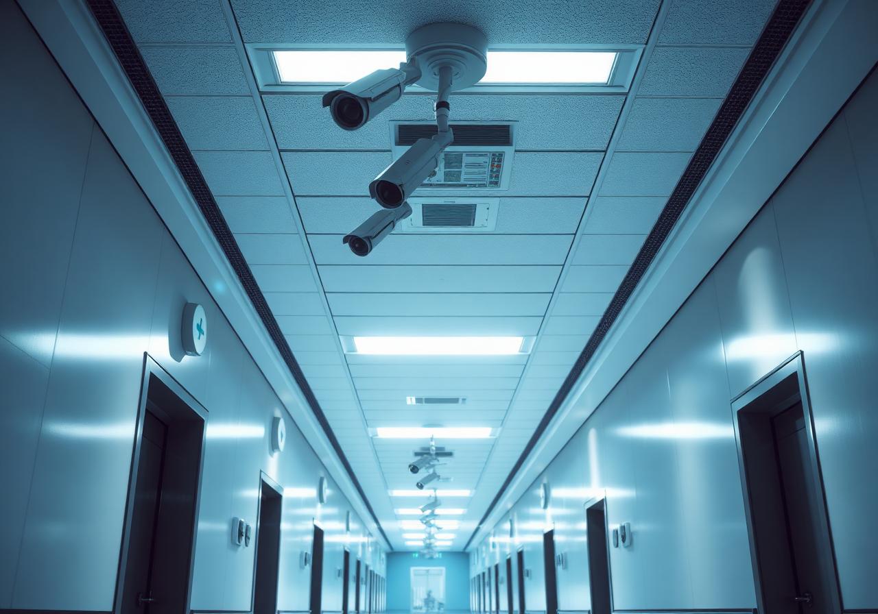Healthcare facility network installation